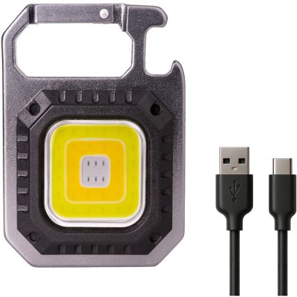 Retlux - Φορητός επαναφορτιζόμενος φακός LED/5V 400 mAh IP44
