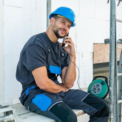 Retlux - Καλώδιο επέκτασης σε τύμπανο 3Z Τύπος E 10m πράσινο/μαύρο