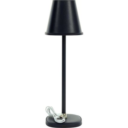 LED Dimmable επαναφορτιζόμενο επιτραπέζιο φωτιστικό	 LED/3W/1800 mAh σκούρο μπλε