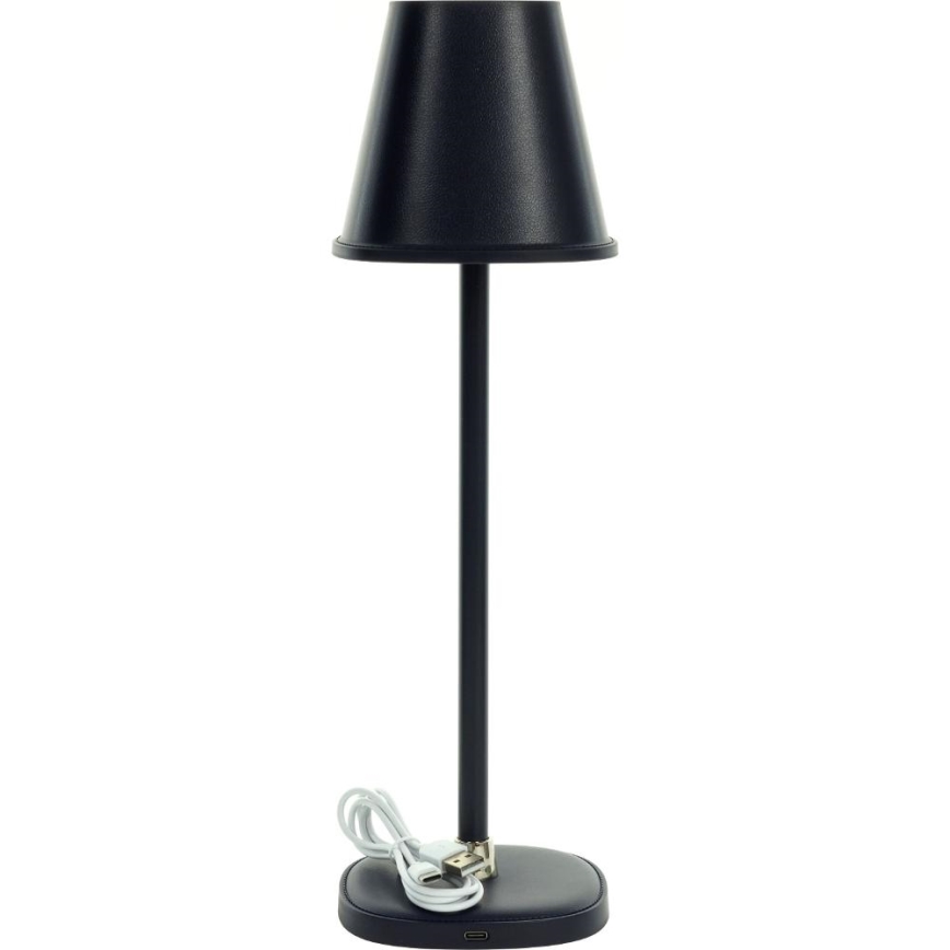 LED Dimmable επαναφορτιζόμενο επιτραπέζιο φωτιστικό	 LED/3W/1800 mAh σκούρο μπλε