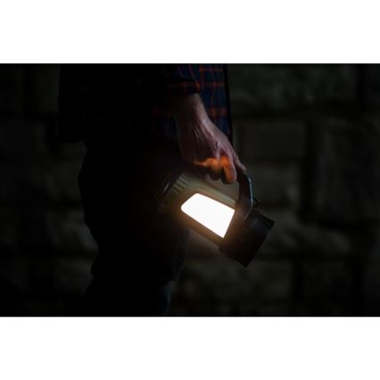 Retlux - LED Dimmable επαναφορτιζόμενος φακός εξωτερικού χώρου με power bank LED/21W/4400 mAh IP44