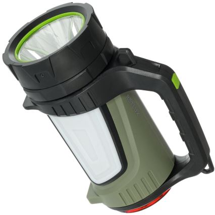 Retlux - LED Dimmable επαναφορτιζόμενος φακός εξωτερικού χώρου με power bank LED/21W/4400 mAh IP44