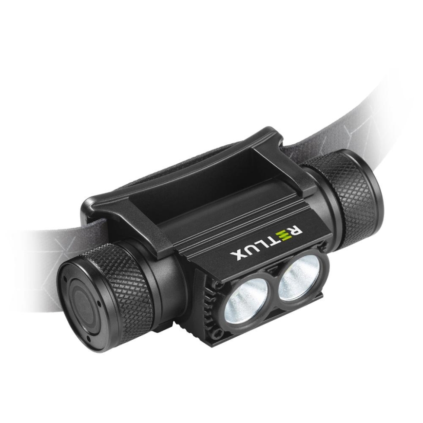 LED Dimmable επαναφορτιζόμενος φακός κεφαλής αλουμινίου LED/2600 mAh IP65