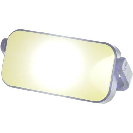 LED φακός εργασίας με λειτουργία powerbank LED/4400 mAh IP44 κίτρινος/μαύρος