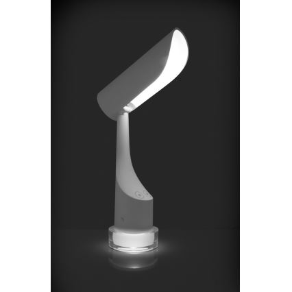 LED RGBW Dimmable επαναφορτιζόμενο επιτραπέζιο φωτιστικό LED/5W/5V 2000 mAh 3000/6000K λευκό