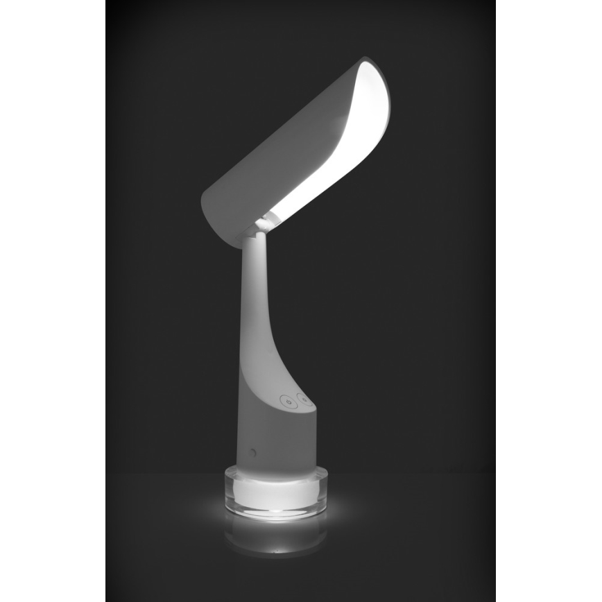 LED RGBW Dimmable επαναφορτιζόμενο επιτραπέζιο φωτιστικό LED/5W/5V 2000 mAh 3000/6000K λευκό