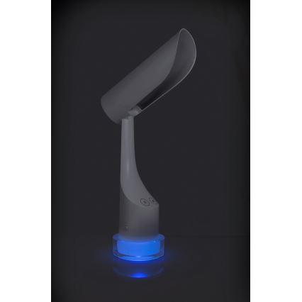 LED RGBW Dimmable επαναφορτιζόμενο επιτραπέζιο φωτιστικό LED/5W/5V 2000 mAh 3000/6000K λευκό