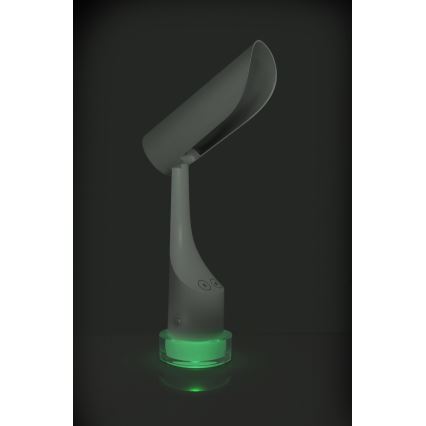 LED RGBW Dimmable επαναφορτιζόμενο επιτραπέζιο φωτιστικό LED/5W/5V 2000 mAh 3000/6000K λευκό
