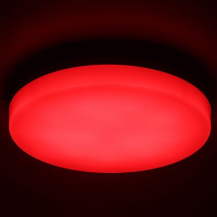LED RGBW Φωτιστικό οροφής μπάνιου dimming LED/20W/230V Wi-Fi IP44 λευκό