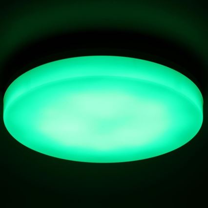 LED RGBW Φωτιστικό οροφής μπάνιου dimming LED/20W/230V Wi-Fi IP44 λευκό