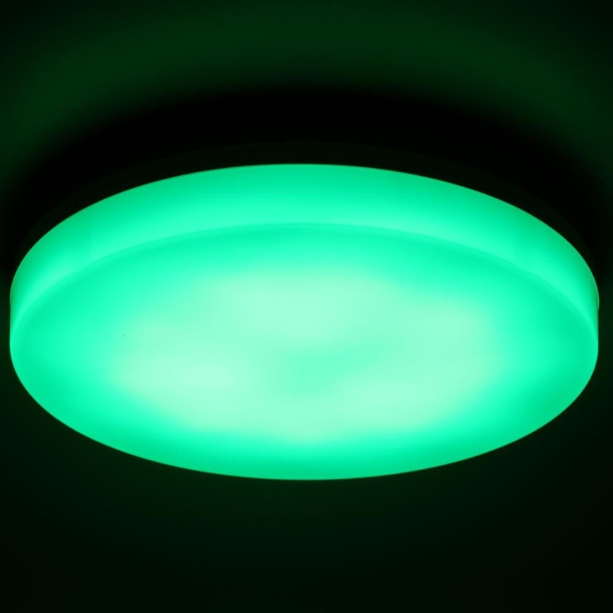 LED RGBW Φωτιστικό οροφής μπάνιου dimming LED/20W/230V Wi-Fi IP44 λευκό