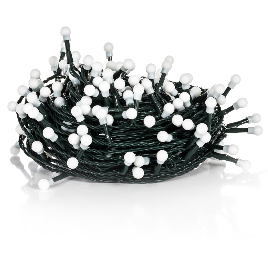 LED γιρλάντα εξωτερικού χώρου 100xLED/8 λειτουργίες 15m IP44 θερμό λευκό