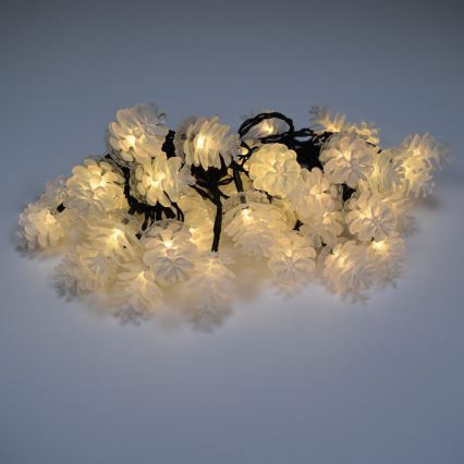 LED γιρλάντα εξωτερικού χώρου 40xLED/15m IP44 ζεστό λευκό