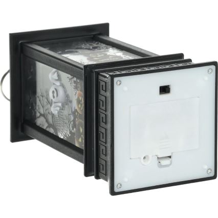 LED Διακόσμηση HALLOWEEN LED/3xAAA/θερμό λευκό φαναράκι με κολοκύθες