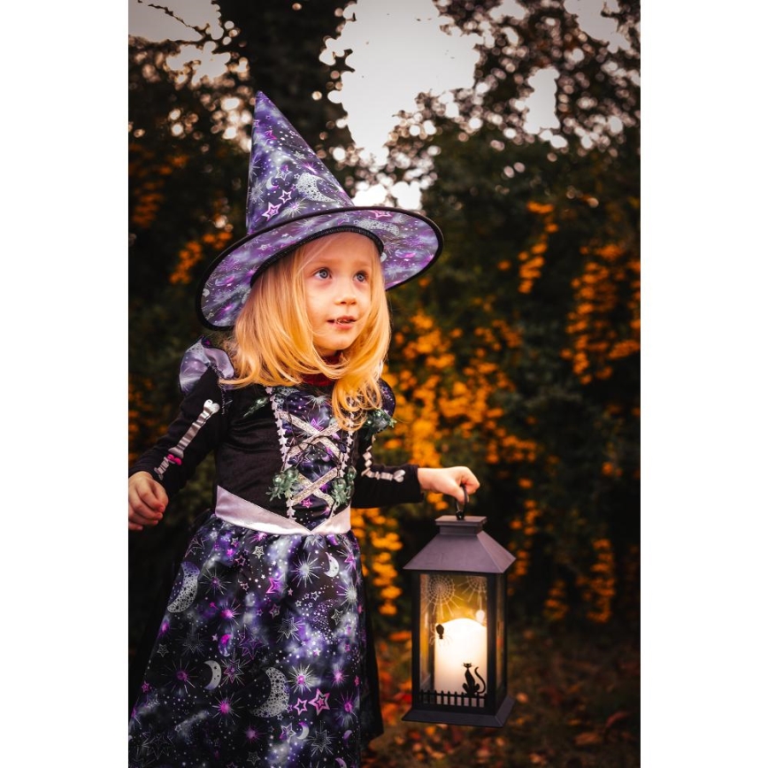 LED Διακόσμηση HALLOWEEN LED/3xAAA/θερμό λευκό φαναράκι