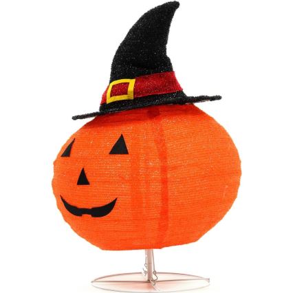 LED Εξωτερικού χώρου διακοσμητικό HALLOWEEN LED/3xAA/θερμό λευκό IP44 κολοκύθα