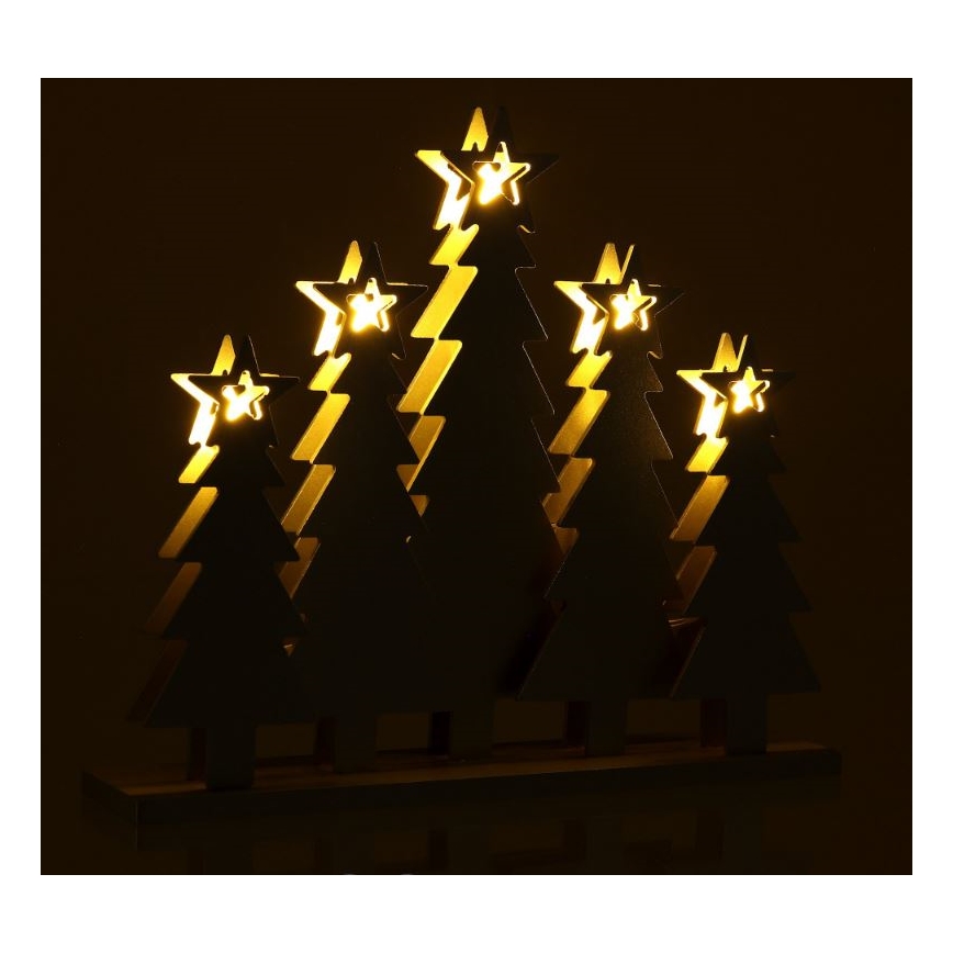LED Χριστουγεννιάτικα διακοσμητικά LED/2xAAA δέντρα
