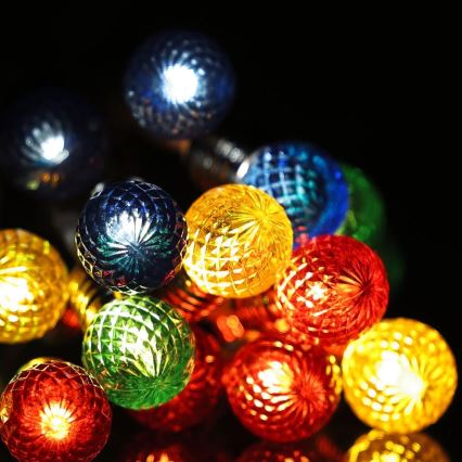 Χριστουγεννιάτικη γιρλάντα LED 20xLED/2xAA/θερμό λευκό 1,8m λαμπτήρες