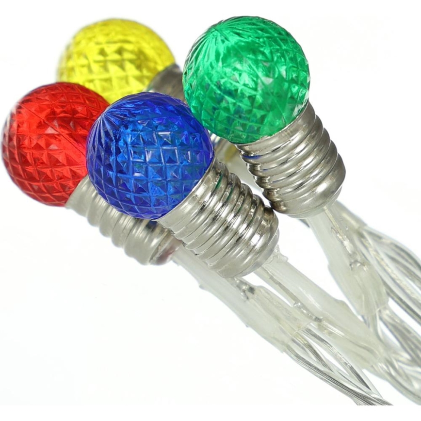 Χριστουγεννιάτικη γιρλάντα LED 20xLED/2xAA/θερμό λευκό 1,8m λαμπτήρες