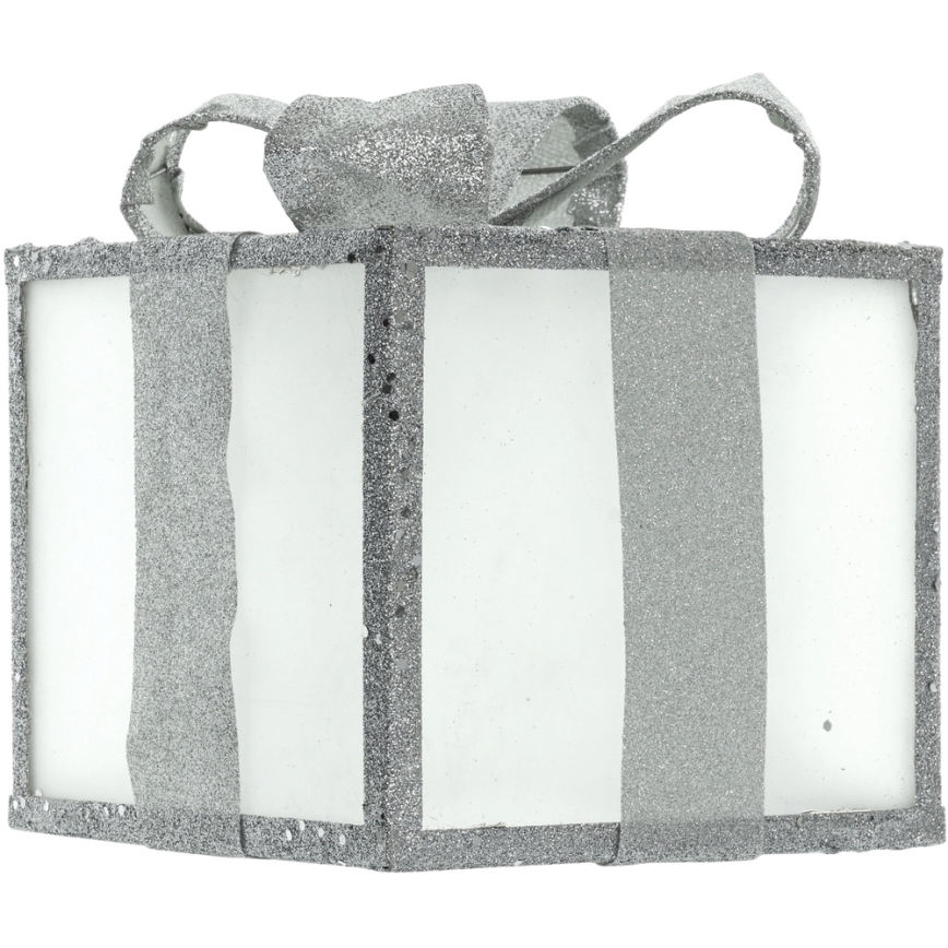 LED Χριστουγεννιάτικη διακόσμηση LED/2xAA 20 εκ. δώρο