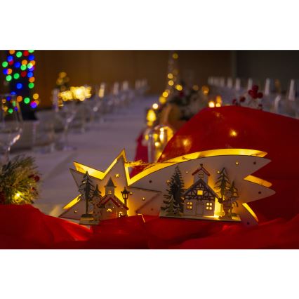 LED Χριστουγεννιάτικο διακοσμητικό LED/2xAA κομήτης