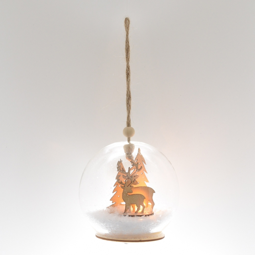 LED Χριστουγεννιάτικο διακοσμητικό LED/3xLR44 θερμό λευκό