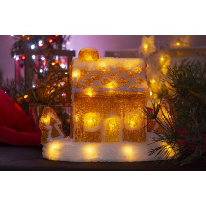 LED Χριστουγεννιάτικο διακοσμητικό LED/3xAA ζεστό λευκό