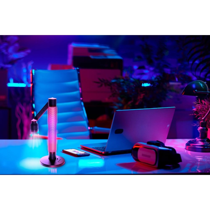 LED RGBW Ρυθμιζόμενο επιτραπέζιο φωτιστικό LED/10W/5V 2700-6000K Wi-Fi Tuya + τηλεχειριστήριο