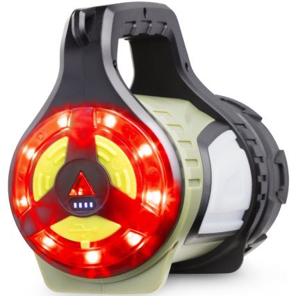 LED Ρυθμιζόμενο φορητό υπαίθριο επαναφορτιζόμενο φωτιστικό με λειτουργία powerbank LED/21W/4400 mAh IP44