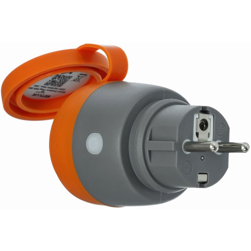 Smart Εξωτερικού χώρου πρίζα 3680W/230V/Type F SCHUKO/16A Wi-Fi IP44
