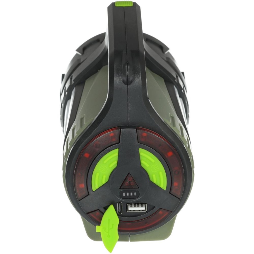 Retlux - Επαναφορτιζόμενο εξωτερικό LED φανάρι με ρύθμιση φωτεινότητας και λειτουργία powerbank LED/21W/4400 mAh IP44