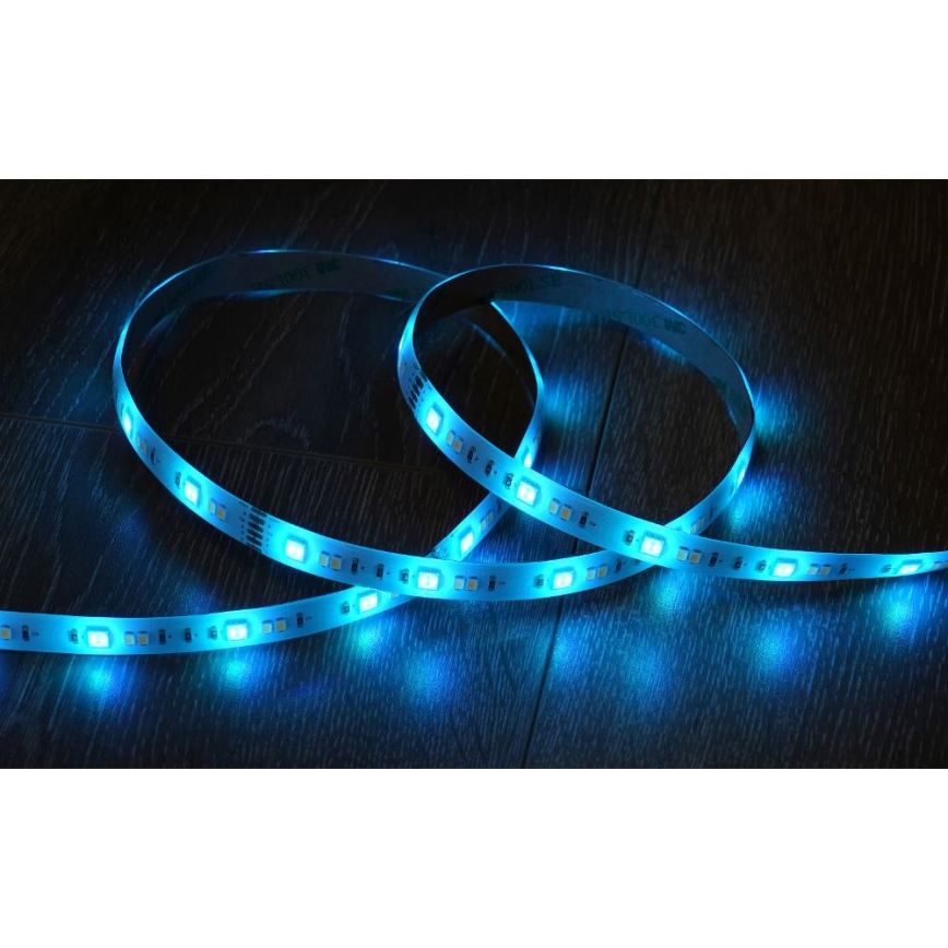 LED RGBW Έξυπνη ρυθμιζόμενη λωρίδα 5μ LED/230V 2700-6500K Wi-Fi Tuya + τηλεχειριστήριο