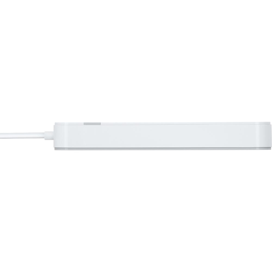 Έξυπνο πολύπριζο με διακόπτη 4Z + 2xUSB-A+1xUSB-C 1,5m Wi-Fi Tuya λευκό
