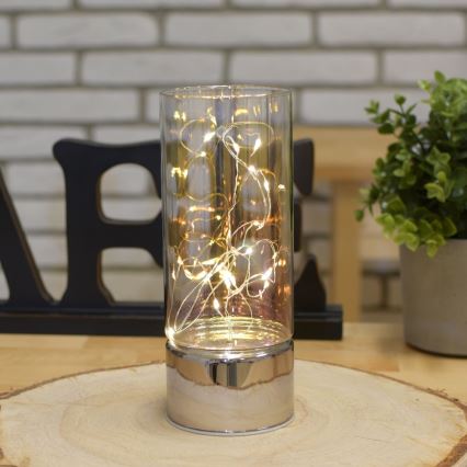Διακοσμητικό με LED 3xAA θερμό λευκό