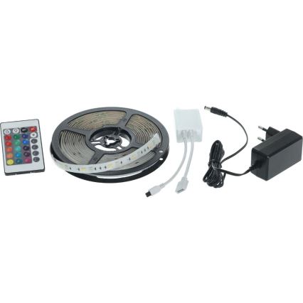 LED RGBW Έξυπνη ρυθμιζόμενη λωρίδα 5μ LED/230V 2700-6500K Wi-Fi Tuya + τηλεχειριστήριο