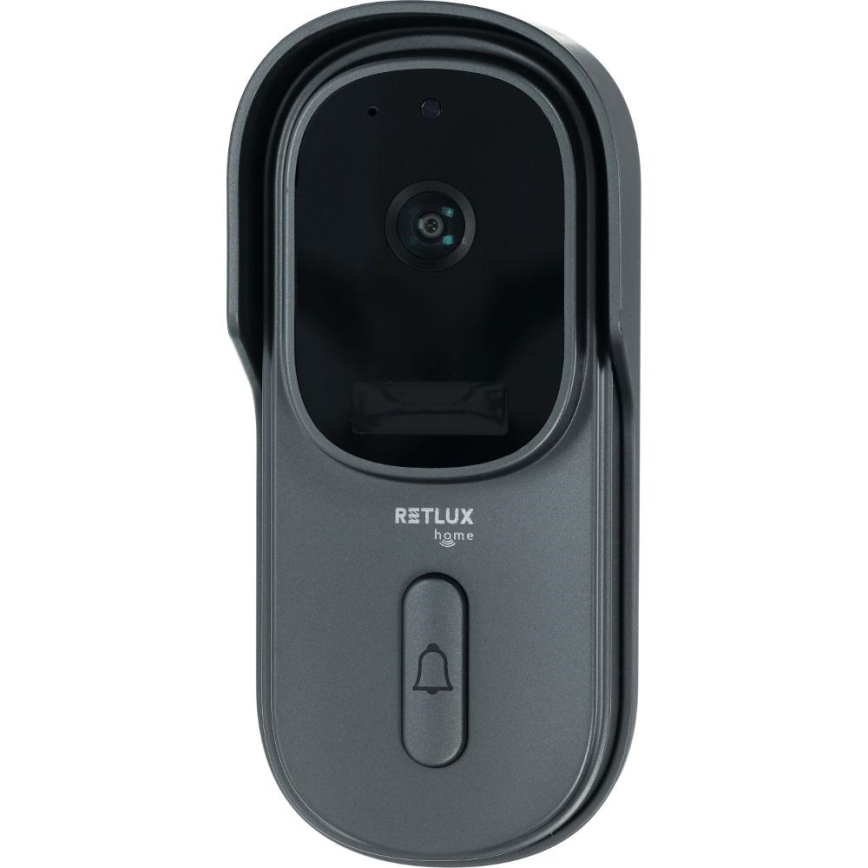 Θυροτηλεόραση με αισθητήρα κίνησης 5MPx 1440p 5200 mAh Wi-Fi IP65 ανθρακί