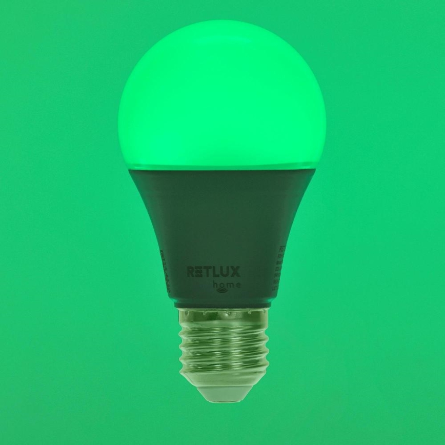Λάμπα LED RGBW Dimmable A60 E27/9W/230V 2700-6500K Wi-Fi Tuya