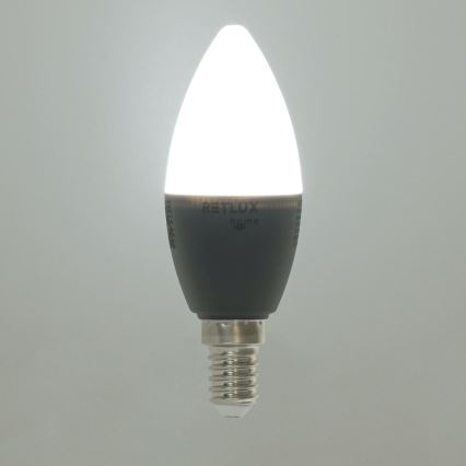 Λάμπα LED RGBW Dimmable C37 E14/4,5W/230V 2700-6500K Wi-Fi Tuya