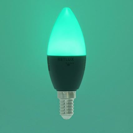 Λάμπα LED RGBW Dimmable C37 E14/4,5W/230V 2700-6500K Wi-Fi Tuya