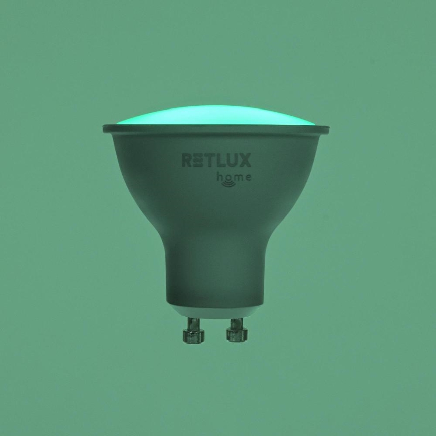 Λάμπα LED RGBW Dimmable MR16 GU10/4,5W/230V 2700-6500K Wi-Fi Tuya