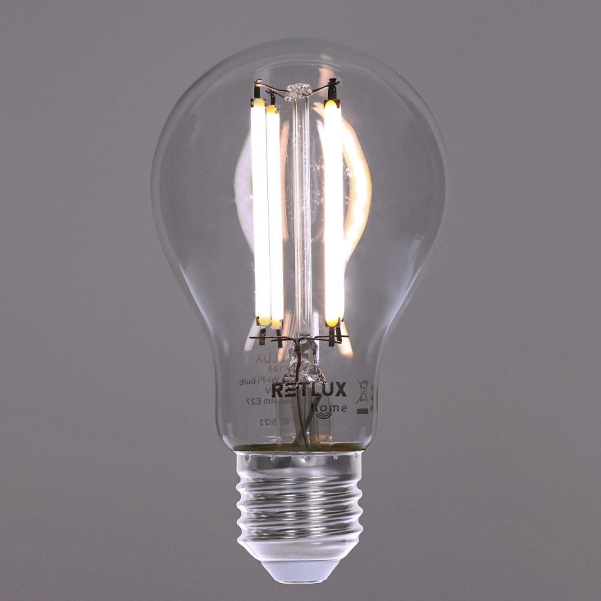 Λαμπτήρας Dimming LED FILAMENT A60 E27/7W/230V 2700-6500K Wi-Fi Tuya