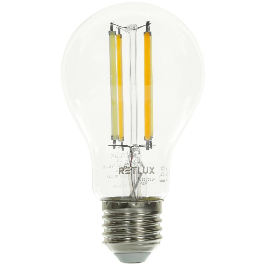 Λαμπτήρας Dimming LED FILAMENT A60 E27/7W/230V 2700-6500K Wi-Fi Tuya