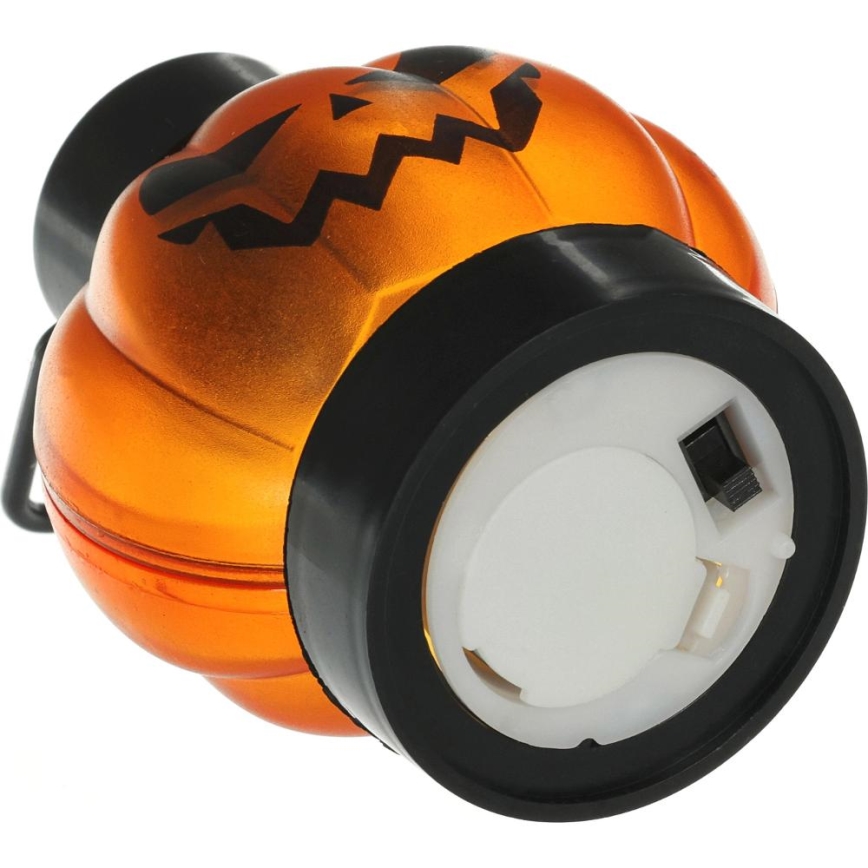 ΣΕΤ 6x LED Διακόσμηση HALLOWEEN LED/1xCR2032/θερμό λευκό κολοκύθες