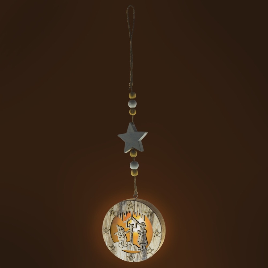 LED Χριστουγεννιάτικη διακόσμηση LED/2xCR2032 θερμό λευκό