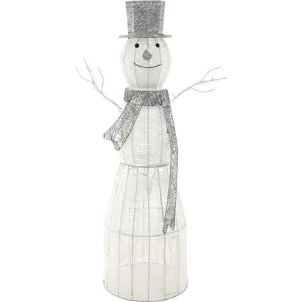 Χριστουγεννιάτικo διακοσμητικό εξωτερικού χώρου LED LED/3,6W/230V/ψυχρό λευκό 124 cm IP44 χιονάνθρωπος