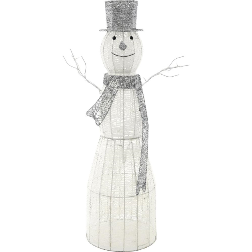 Χριστουγεννιάτικo διακοσμητικό εξωτερικού χώρου LED LED/3,6W/230V/ψυχρό λευκό 124 cm IP44 χιονάνθρωπος