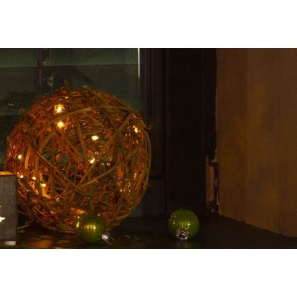 Χριστουγεννιάτικο διακοσμητικό LED 20xLED/3xAA ζεστό λευκό