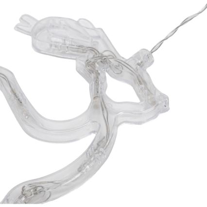 LED Χριστουγεννιάτικο διακοσμητικό LED/3xAAA/θερμό λευκό τάρανδος