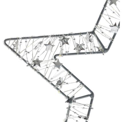 Χριστουγεννιάτικο διακοσμητικό LED LED/3xAA/θερμό λευκό αστέρι