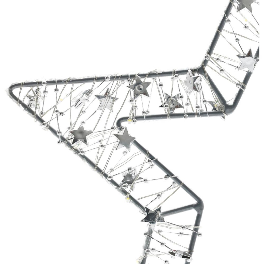 Χριστουγεννιάτικο διακοσμητικό LED LED/3xAA/θερμό λευκό αστέρι